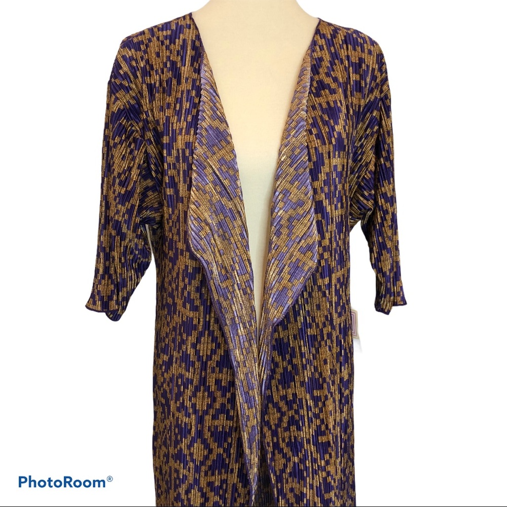 LuLaRoe Shirley Aztec Kimono size S (0-8)